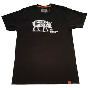 Traeger Grill T-Shirt Pig BBQ Smoker Men’s Medium NWT